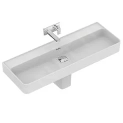 Ideal Standard Strada II - Wastafel 1200x430 Mm, Zonder Kraangat, Met Ideal Plus, Wit T3641MA -Badkamer Paradijs 412c6513f3a3783495379196