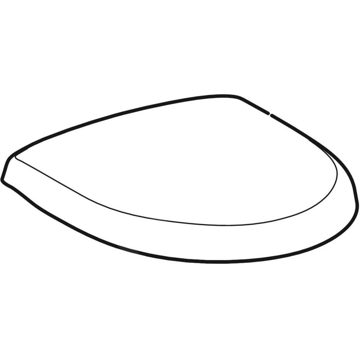 Geberit Selnova Compact - Wc Bril, Wit 501.877.00.1 5 Geberit Selnova Compact - Wc Bril, Wit 501.877.00.1 - Afbeelding 3