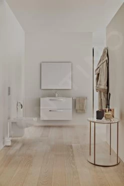 Ideal Standard IOM Square - Closetborstelgarnituur, Mat Glas/chroom E2194AA -Badkamer Paradijs 43e465216fa1d60b3e814444