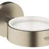 Grohe Essentials - Glas-/zeepschaalhouder, Geborsteld Nikkel 40369EN1 -Badkamer Paradijs 4407e8fe33a6b171bdaafc60