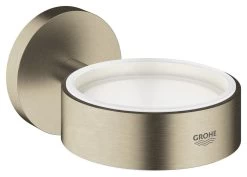 Grohe Essentials - Glas-/zeepschaalhouder, Geborsteld Nikkel 40369EN1
