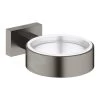 Grohe Essentials Cube - Glashouder, Geborsteld Hard Graphite 40508AL1 -Badkamer Paradijs 46dd45d3b57a9db75c00d013