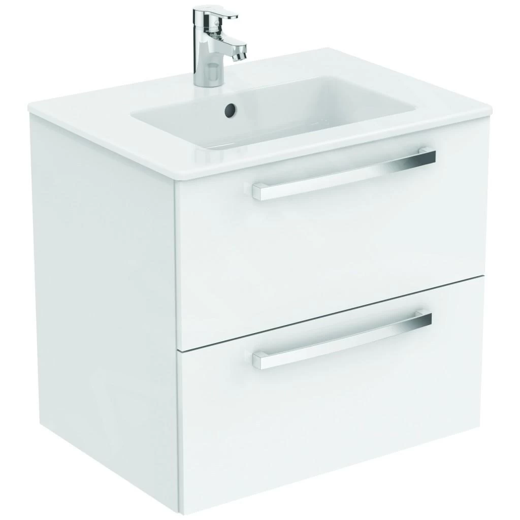Ideal Standard Tempo - Wastafelonderkast 600x440x550 Mm, Glanzend Wit E3240WG 3 Ideal Standard Tempo - Wastafelonderkast 600x440x550 Mm, Glanzend Wit E3240WG