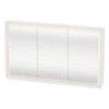 Duravit L-Cube - Spiegelkast Met LED-verlichting, Inbouw, 700x1200x155 Mm, 3 Deuren, Wit LC7653000001000 -Badkamer Paradijs 49764dd9d28cde5c9bfc58f7
