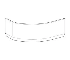 Geberit Selnova - Frontpaneel Voor Hoekbad Selnova, 1400 Mm, Links, Wit 554.871.01.1 -Badkamer Paradijs 49e478641ba65237679831a2