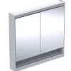Geberit ONE - Spiegelkast Met LED-verlichting, 900x900x150 Mm, 2 Deuren, Met Nis, Wit 505.833.00.2 2 Geberit ONE - Spiegelkast Met LED-verlichting, 900x900x150 Mm, 2 Deuren, Met Nis, Wit 505.833.00.2 -Badkamer Paradijs 4b99c41c9a8cf7a6a636d95f