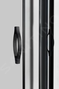 Gelco Sigma - Douchehoek 100x100 Cm, R550, Mat Zwart/helder Glas GS5510B -Badkamer Paradijs 4f572d3f64a353809a533355