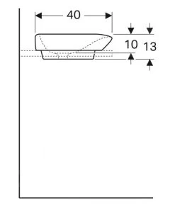 Geberit MyDay - Waskom 600x400 Mm, Met KeraTect, Wit 245460600 -Badkamer Paradijs 52906e9fbe52042ad8fb5112
