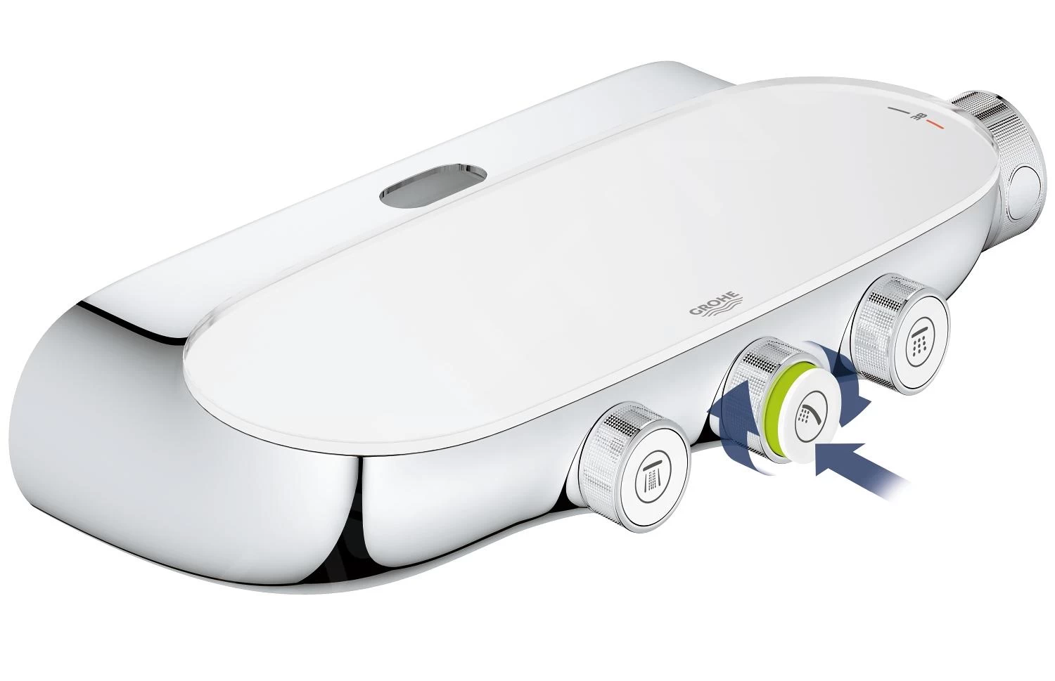 Grohe Rainshower SmartControl - Regendouchesysteem 360 Duo, 2 Douchestralen, Chroom 26250000 7 Grohe Rainshower SmartControl - Regendouchesysteem 360 Duo, 2 Douchestralen, Chroom 26250000 - Afbeelding 5