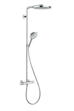 Hansgrohe Raindance Select S - 240 2jet Showerpipe, Wit/chroom 27129400