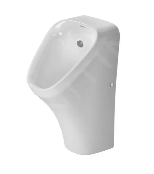 Duravit DuraStyle - Urinoir, Met Achterinlaat, Rimless, Met HygieneGlaze, Alpine Wit 2806302000 3 Duravit DuraStyle - Urinoir, Met Achterinlaat, Rimless, Met HygieneGlaze, Alpine Wit 2806302000