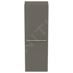 Ideal Standard I.Life A - Hoge Kast 400x300x1200 Mm, 1 Deur L/P, Mat Kwartsgrijs T5261NG -Badkamer Paradijs 56ac0e7ec401cf71b1d301eb