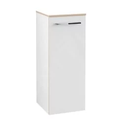 Villeroy & Boch Avento - Badkamer Zijkast, 350x890x373 Mm, 1 Deur, Crystal White A89500B4