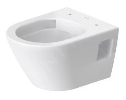 Duravit D-Neo - Hangend Toilet, Rimless, HygieneGlaze, Wit 2587092000