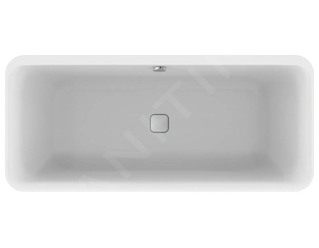 Ideal Standard Tonic II - Vrijstaand Bad 1800x800 Mm, Mat Wit/mat Zwart K8726V3 5 Ideal Standard Tonic II - Vrijstaand Bad 1800x800 Mm, Mat Wit/mat Zwart K8726V3 - Afbeelding 3