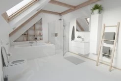 Kielle Vega - Spiegelkast, 60x73x15 Cm, Glanzend Wit 50118600 -Badkamer Paradijs 5865cf48ed5f00380f3270f1