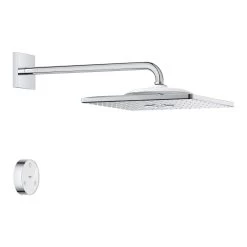 Grohe Rainshower SmartConnect - Hoofddouche 310 Cube 9,5 L/min Met Douchearm En Afstandbediening, 2-jets, Chroom 26642000 -Badkamer Paradijs 5e85de45f2816d2886e3ac10