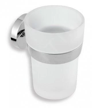 Novaservis Metalia 11 - Tandenborstel- En Tandpastahouder, Glas/chroom 0106,0 3 Novaservis Metalia 11 - Tandenborstel- En Tandpastahouder, Glas/chroom 0106,0