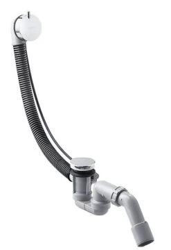 Hansgrohe Flexaplus S - Complete Set Voor Badafvoer En Overloopcombinatie Voor Normale Baden, Chroom 58150000
