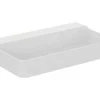 Ideal Standard Conca Ceram - Opbouw Wastafel 800x450 Mm, Zonder Overloop, Zonder Kraangat, Wit T383101 2 Ideal Standard Conca Ceram - Opbouw Wastafel 800x450 Mm, Zonder Overloop, Zonder Kraangat, Wit T383101 -Badkamer Paradijs 5ff1da1f3812649c4a1aac83