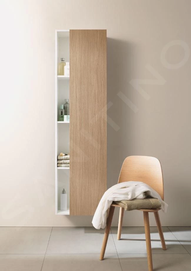 Duravit DuraStyle - Hoge Kast 1800x500x240 Mm, Rechts, Glanzend Wit DS1248R2222 5 Duravit DuraStyle - Hoge Kast 1800x500x240 Mm, Rechts, Glanzend Wit DS1248R2222 - Afbeelding 3
