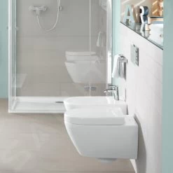 Villeroy & Boch Subway 2.0 - WC Bril Met Deksel, Alpine Wit 9M68Q101 -Badkamer Paradijs 60f53e10cb562478a01c6d0d