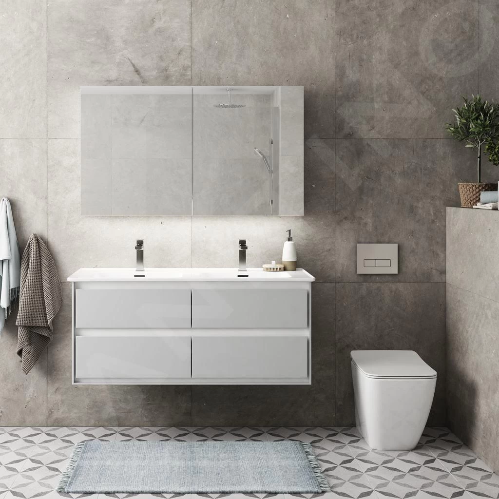 Ideal Standard Mirror&Light - Spiegelkast Met LED Verlichting En Inlegplank, 800x700 Mm, Aluminium T3442AL 6 Ideal Standard Mirror&Light - Spiegelkast Met LED Verlichting En Inlegplank, 800x700 Mm, Aluminium T3442AL - Afbeelding 4