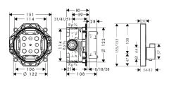 Hansgrohe Raindance E - Doucheset 300 Met Inbouwthermostaat, Chroom 27918000 22 Hansgrohe Raindance E - Doucheset 300 Met Inbouwthermostaat, Chroom 27918000 -Badkamer Paradijs 61afa55850082107803c0ac8