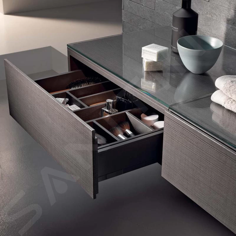 Geberit Xeno 2 - Onderbouw Zijkast Met Interne Lade 580x200 Mm, Grijs 500.507.43.1 5 Geberit Xeno 2 - Onderbouw Zijkast Met Interne Lade 580x200 Mm, Grijs 500.507.43.1 - Afbeelding 3