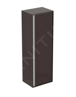 Ideal Standard Connect Air - Hoge Kast 400x300x1200 Mm, Mat Bruin/mat Wit E0834VY