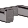 Hansgrohe AddStoris - Handdoekhaak Dubbel, Geborsteld Zwart Chroom 41755340 -Badkamer Paradijs 65dff9a926326b157fc622bf