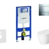 Geberit Duofix - Toiletset Met Sigma30 Bedieningsplaat, Glanzend Chroom/mat Chroom + Duravit ME By Starck Hangend Toilet En Wc Bril, Rimless, SoftClose 111.300.00.5 NM6 -Badkamer Paradijs 662a0a144e6f8db34514e7e5