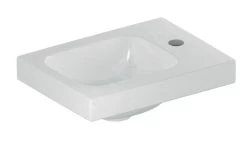 Geberit ICon - Fontein 380x280x130 Mm, Zonder Overloop, Kraangat Rechts, KeraTect, Wit 501.830.00.2