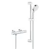 Grohe Grohtherm 800 Cosmopolitan - Douchekraan Met Thermostaat Opbouw, 2 Jets, Chroom 34768000 -Badkamer Paradijs 688bd408e1ff91ebac82a63a
