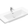 Villeroy & Boch Subway 3.0 - Wastafel 1000x470 Mm, Met Overloop, Met Kraangat, Alpine Wit 4A70A501 -Badkamer Paradijs 68db514fbe05993e8d0adb99