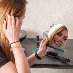 Sapho Ridder Spiegels - Staande Cosmeticaspiegel, Zwart 03008010 9 Sapho Ridder Spiegels - Staande Cosmeticaspiegel, Zwart 03008010 -Badkamer Paradijs 69cc14a119ff88ab5ef599b1