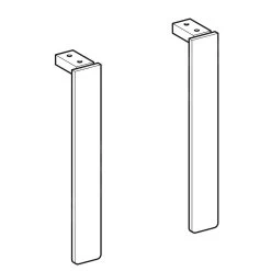 Geberit Selnova Square - Meubelvoeten, 2 St, Chroom 500.199.21.1 -Badkamer Paradijs 6abb2a1386ebdba7e63c9bb8