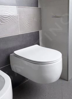 Sapho Kerasan Flo - WC-zitting Slim, Softclose, Wit 319101 -Badkamer Paradijs 6d6f686485188c37dec3c201