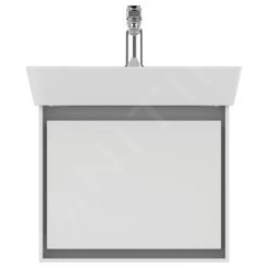 Ideal Standard Connect Air - Wastafel Cube 550x460x160 Mm, Met Overloop, Met Kraangat, Wit E029901 -Badkamer Paradijs 6e3d9c0e0ec394491af18052