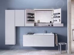 Geberit Acanto - Badkamer Bovenkast Met Spiegel 890x830 Mm, Mytic Eik 500.646.00.2 -Badkamer Paradijs 6e8daaf9f2eff72f24d2c3dc 1
