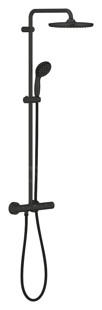 Grohe Vitalio Start - Doucheset 250 Met Thermostaat, 1-jet, Mat Zwart 266772430 3 Grohe Vitalio Start - Doucheset 250 Met Thermostaat, 1-jet, Mat Zwart 266772430