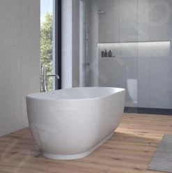 Duravit Luv - Vrijstaand Bad, 1800x850 Mm, DuraSolid, ClickClack, Wit 700434000000000 -Badkamer Paradijs 74c63ade78fab2c382070971