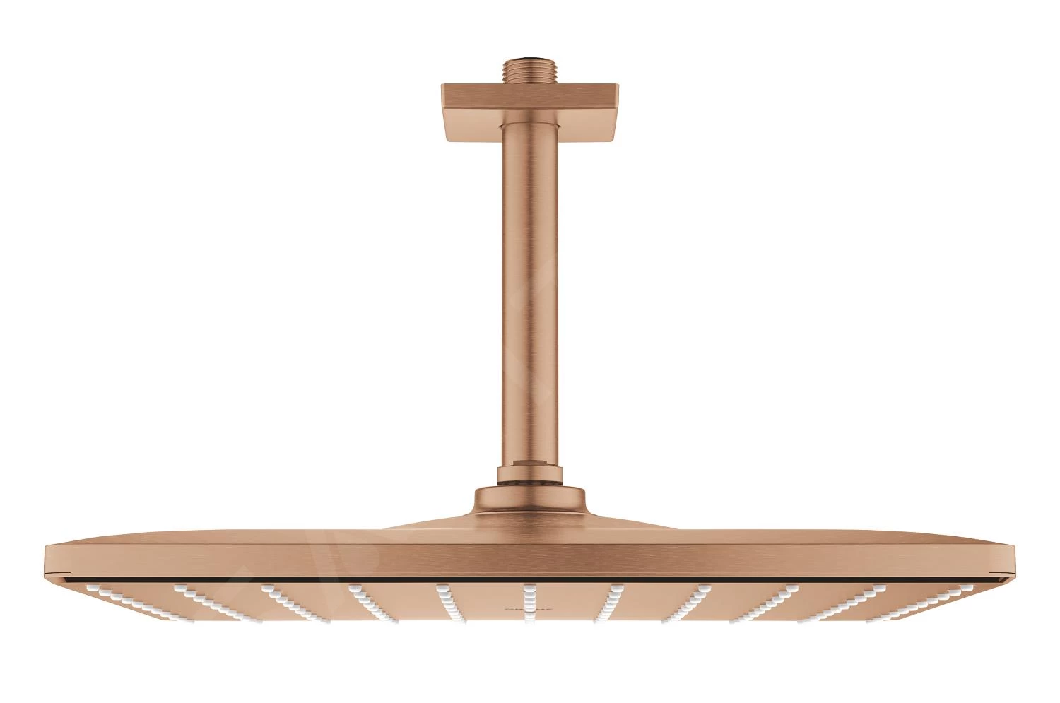 Grohe Rainshower - Hoofddouche 310 Mono Cube 9,5 L/min, Met Plafondarm, Geborsteld Warm Sunset 26566DL0 3 Grohe Rainshower - Hoofddouche 310 Mono Cube 9,5 L/min, Met Plafondarm, Geborsteld Warm Sunset 26566DL0