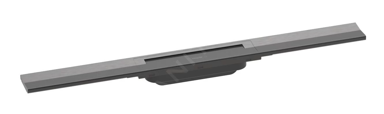 Hansgrohe RainDrain Flex - Douchegoot Met Rvs Rooster 700, Te Plaatsen In De Ruimte, Inkortbaar, Geborsteld Zwart Chroom 56043340 3 Hansgrohe RainDrain Flex - Douchegoot Met Rvs Rooster 700, Te Plaatsen In De Ruimte, Inkortbaar, Geborsteld Zwart Chroom 56043340