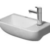 Duravit ME By Starck - Fontein 400x220 Mm, Zonder Overloop, Met Kraangat Rechts, Wit 0717400000 -Badkamer Paradijs 7e6824407e7dae79b4f21410