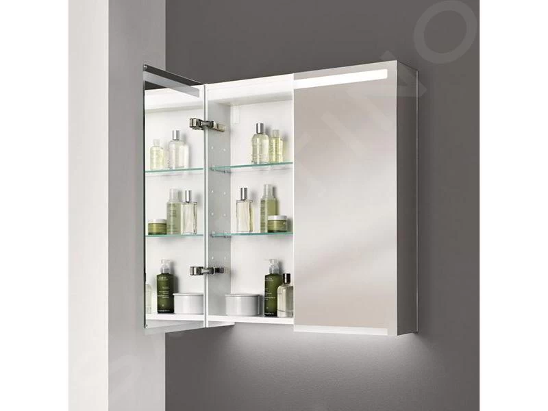 Geberit Option - Spiegelkast Met Verlichting, 750x700x150 Mm 500.205.00.1 6 Geberit Option - Spiegelkast Met Verlichting, 750x700x150 Mm 500.205.00.1 - Afbeelding 4