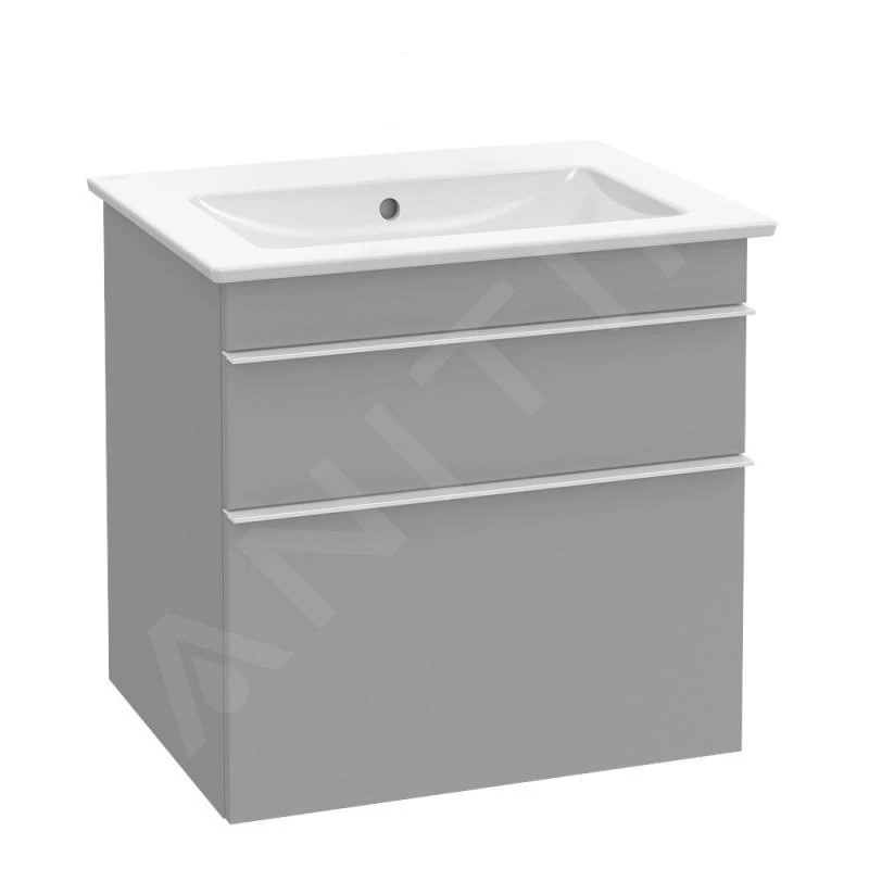 Villeroy & Boch Venticello - Wastafel 600x500 Mm, Met Overloop, Zonder Kraangat, Alpine Wit 41246201 6 Villeroy & Boch Venticello - Wastafel 600x500 Mm, Met Overloop, Zonder Kraangat, Alpine Wit 41246201 - Afbeelding 4