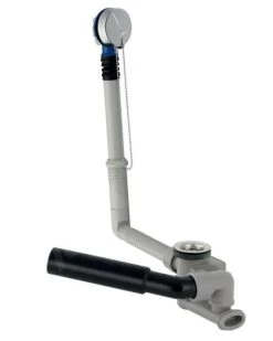 Geberit Toebehoren - Afvoer- En Overloopgarnituur, Lengte 260 Mm, Chroom 150.017.00.6