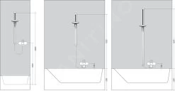 Hansgrohe Raindance - Glijstang 90 Cm En Doucheslang 160 Cm, Chroom 27636000 -Badkamer Paradijs 826b6310d4993609b56f833b