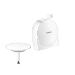 Hansgrohe Exafill S - Afbouwdeel S Badvul-, Overloop- En Afvoergarnituur, Mat Wit 58117700